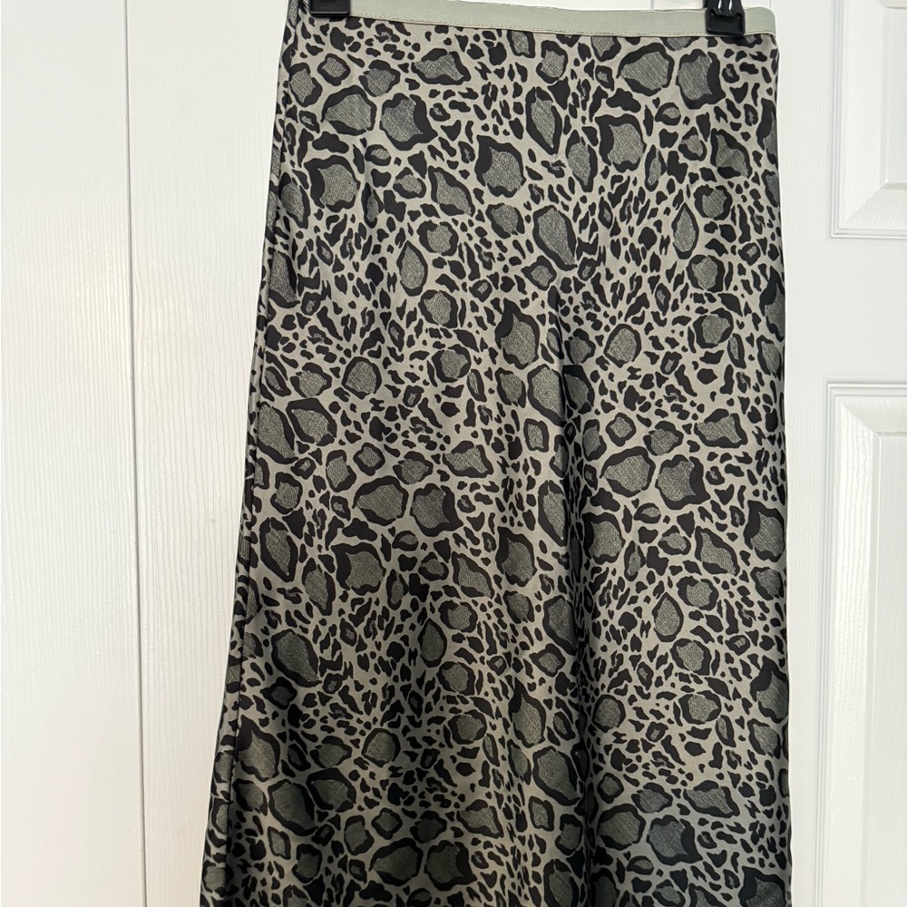 Stylish Animal Print A-Line Skirt